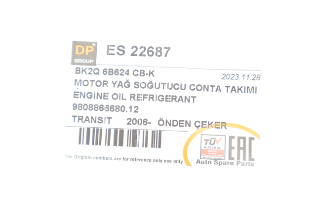 ES22687 DP Group Portafiltro de aceite