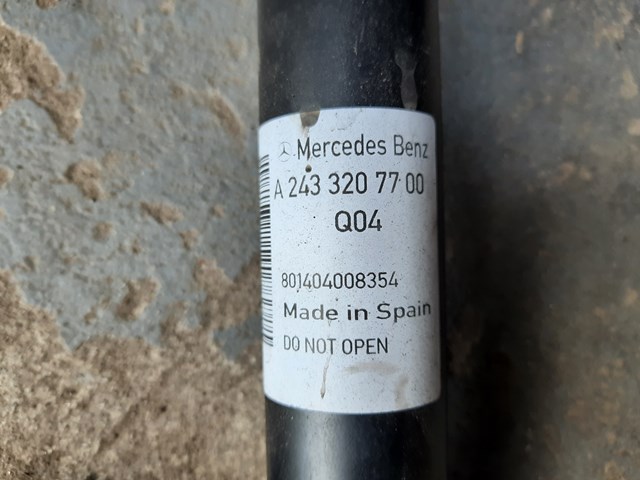 Amortiguador trasero A2433207700 Mercedes