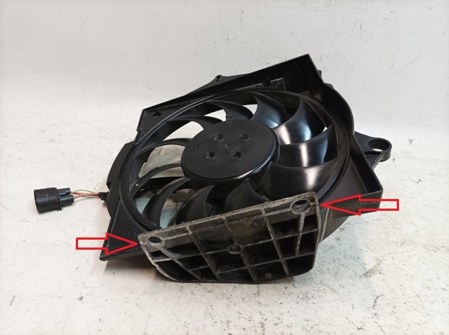 9J1121205B Porsche Ventilador de refrigeración del motor