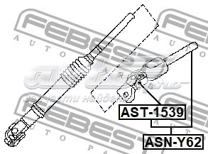 Columna De Direcсión superior FEBEST ASNY62