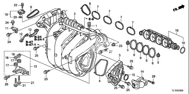 16725PNA003 Honda