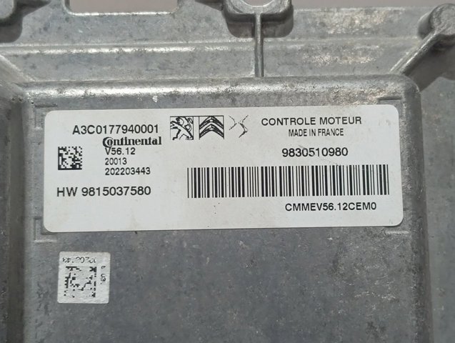  9815037580 Peugeot/Citroen
