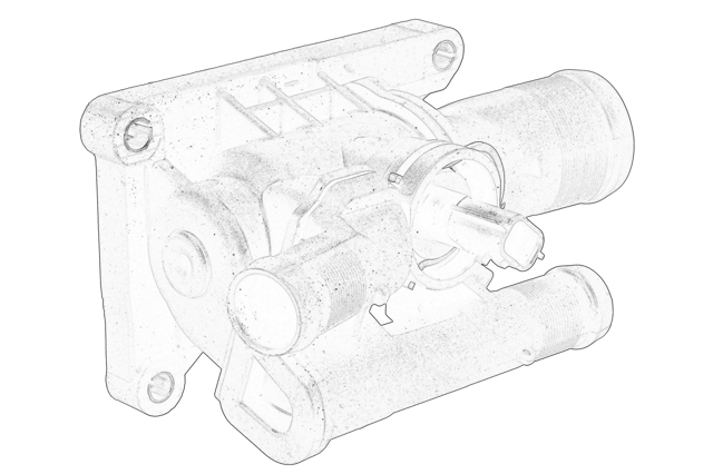 110606973R Renault (RVI) Termostato de agua