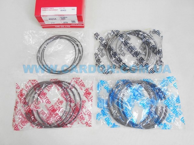 42034STD TPR Juego de anillos de pistón, motor, STD