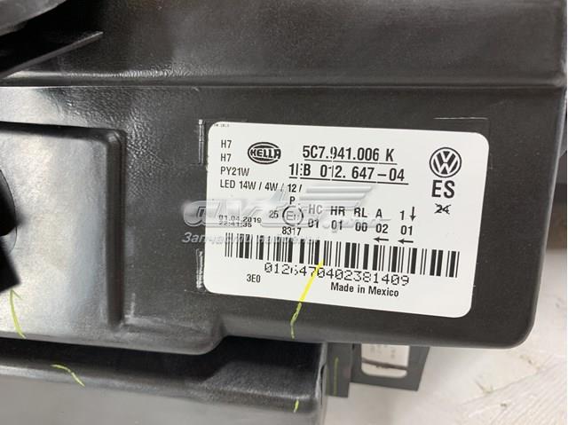 Faro delantero derecho VAG 5C7941006K