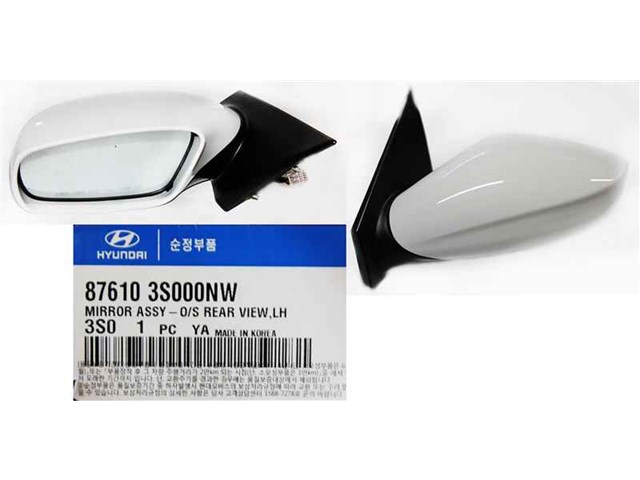 Comprar 876103S000NW Hyundai/Kia Espejo de retrovisor izquierdo