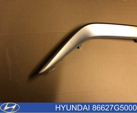 Moldura de parachoques trasero izquierdo 86627G5000 Hyundai/Kia