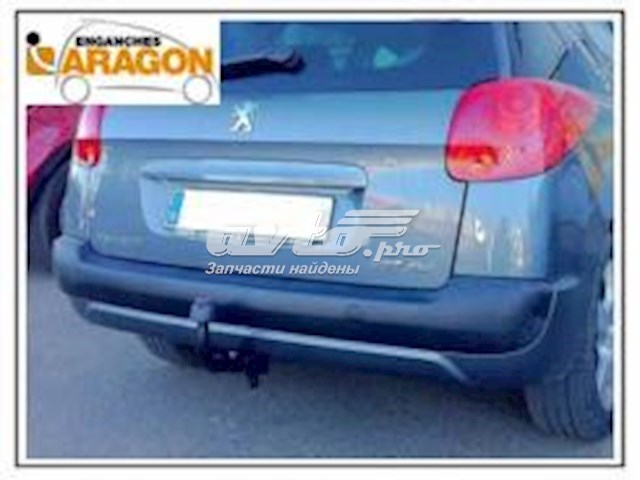 Enganche de remolque para Peugeot 207 (WK)