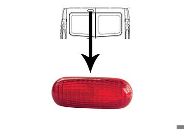 3891929 VAN Wezel lampara de luz de freno adicional