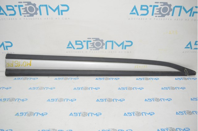 Moldura de puerta delantera derecha 5727A484 Mitsubishi