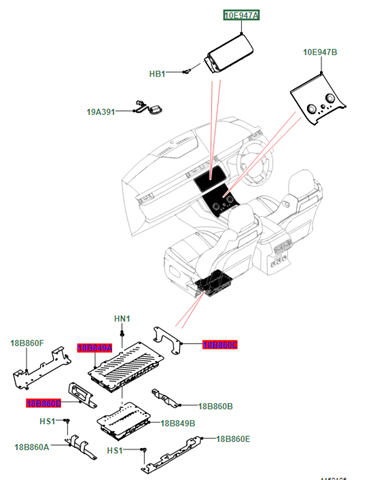 Pantalla multifunción Land Rover Range Rover EVOQUE SUV (L551) (2018 - 2026) precio, desde 483,52 EUR