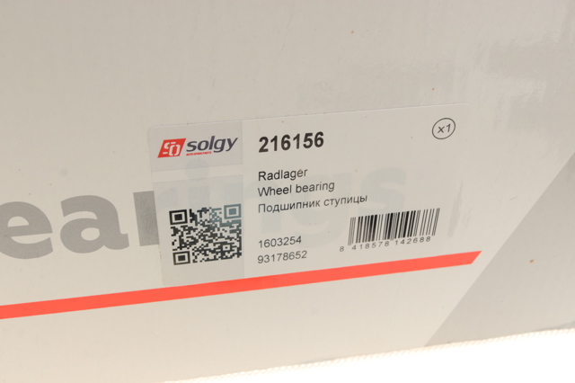 Buje de rueda delantero Solgy 216156 precio, desde 76,05 EUR