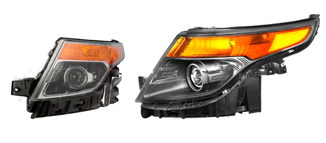 Faros delantero izquierdo para Ford Explorer 