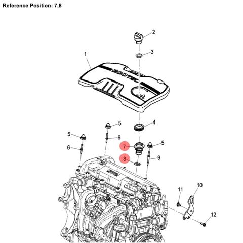 650838 Opel llenado de aceite