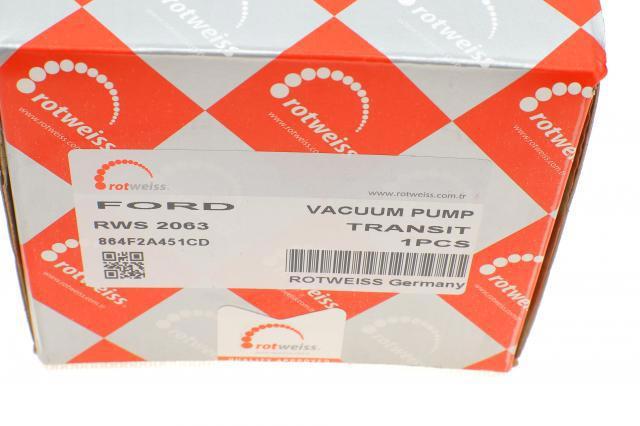Bomba de vacío RWS2063 Rotweiss