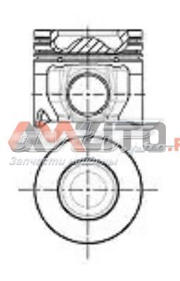 Comprar 8743360700 Nural Pistón completo para 1 cilindro, segunda reparación (+0,50 mm)