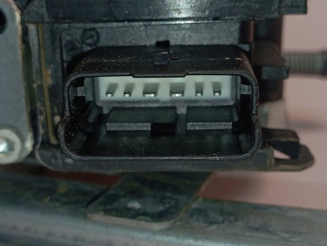 Mecanismo de elevalunas de la puerta trasera izquierda 9806087180 Peugeot/Citroen