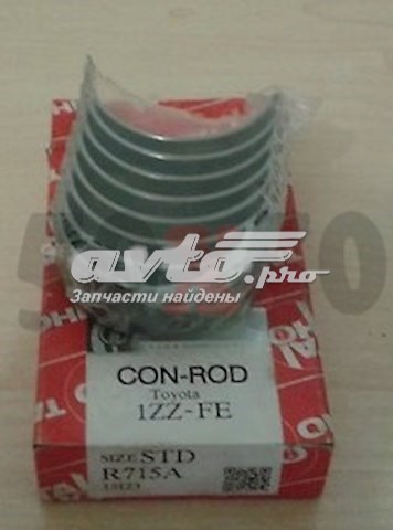 R715ASTD Taiho Juego de cojinetes de biela, estándar (STD)