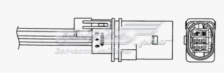 Sonda lambda de oxígeno posterior al catalizador NGK UAA0004VW002 precio, desde 171,16 EUR
