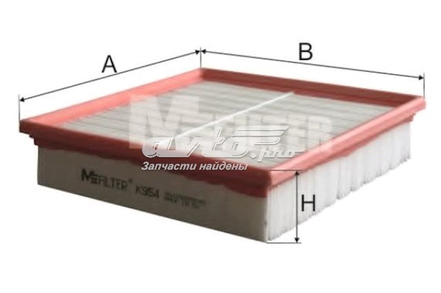 Filtro de habitáculo MFILTER K954