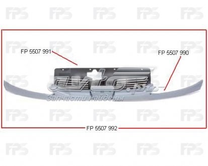 FP5507990 FPS panal de radiador