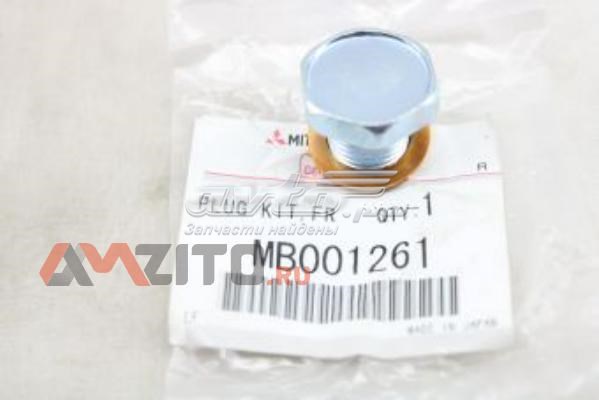 MB001261 Mitsubishi tapon de bloqueo de eje trasero/delantero