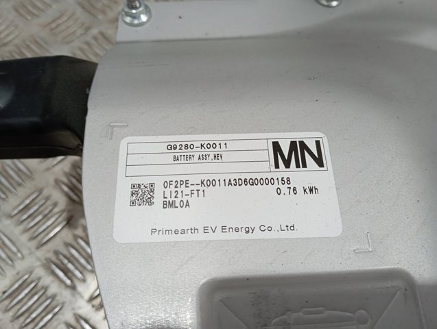 G9280K0011 Toyota Módulo de batería de vehículo eléctrico
