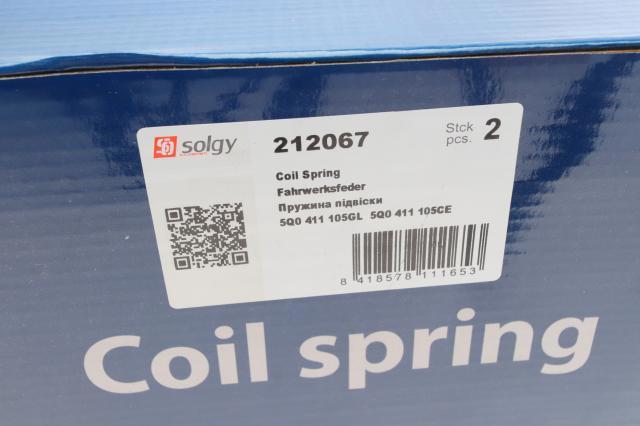 212067 Solgy Muelle delantero