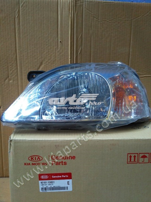 92101FD021 Hyundai/Kia faro izquierdo