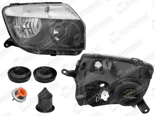 Faro delantero derecho Renault (RVI) 260101891R