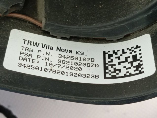  98210208ZD Peugeot/Citroen
