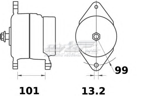 MG9 Mahle Original alternador