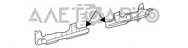 Soporte de parachoques trasero derecho para Toyota Land Cruiser (J12)