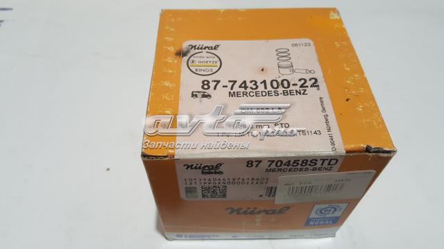 8770458STD Nural pistón completo para 1 cilindro, std