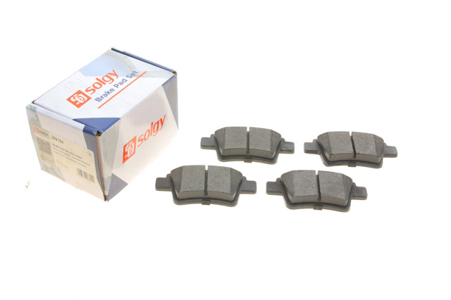 Comprar 209184 Solgy Pastillas de freno traseras