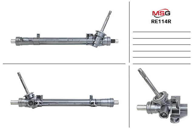 RE114R MSG Rebuilding Cremallera caja de direccion