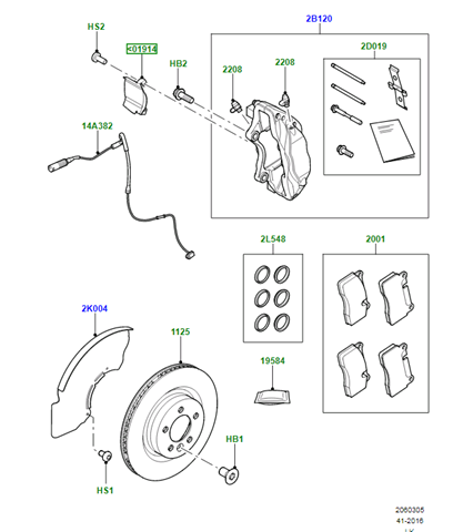 LR039165 Land Rover