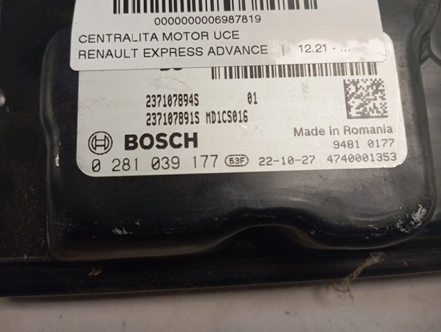  0281039177 Renault (RVI)