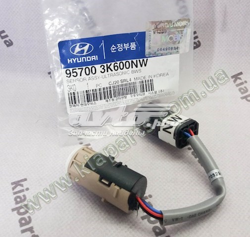 957003K600 Hyundai/Kia Sensor alarma de estacionamiento trasero 