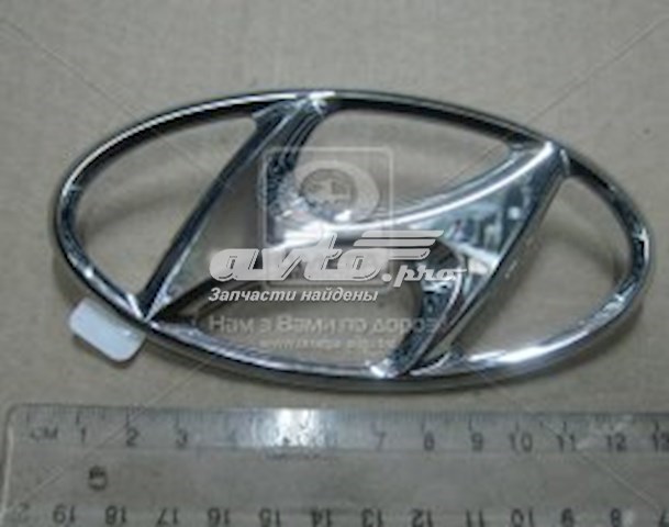 863002H000 Hyundai/Kia emblema de tapa de maletero