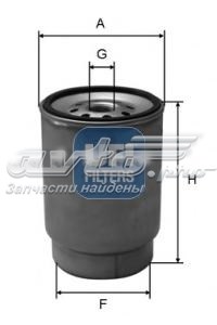 Filtro de gasoil Mann-Filter PL27031Z
