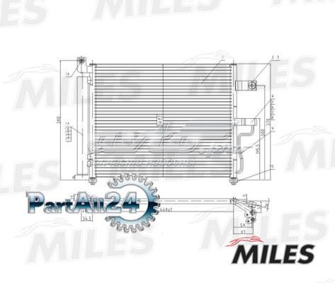 ACCB006 Miles condensador aire acondicionado