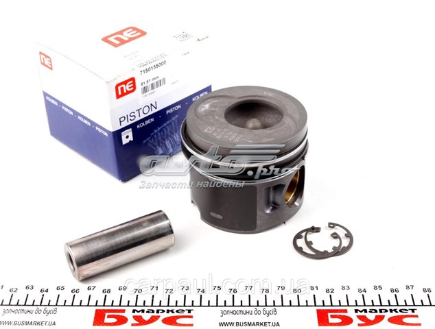 Pistón completo para 1 cilindro, segunda reparación (+0,50 mm) NE/NPR 130050001521 precio, desde 94,94 EUR
