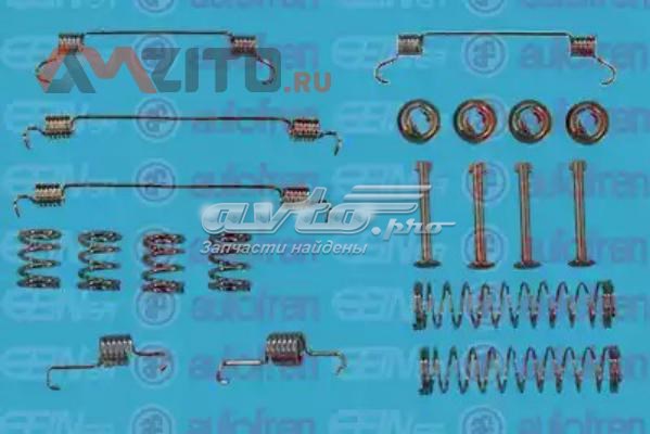 D3950A Autofren kit de montaje, zapatas de freno traseras