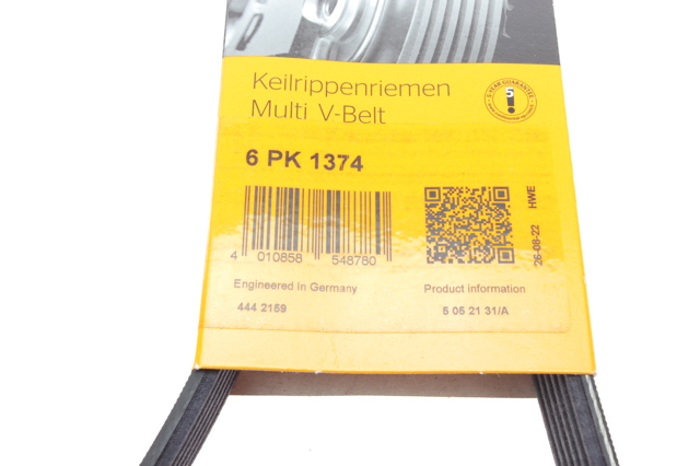Correa de transmisión trapezoidal Continental/Siemens 6PK1374 precio, desde 27,02 EUR