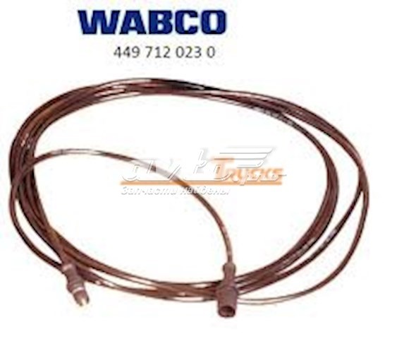 Cable de sensor, ABS, trasero Wabco 4497120230