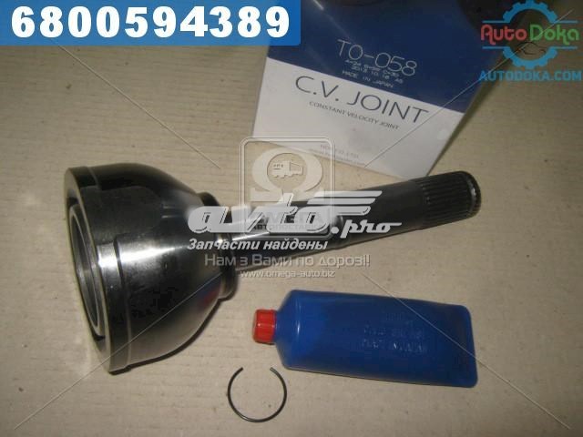 Junta homocinética exterior delantera HDK TO058 precio, desde 72,24 EUR