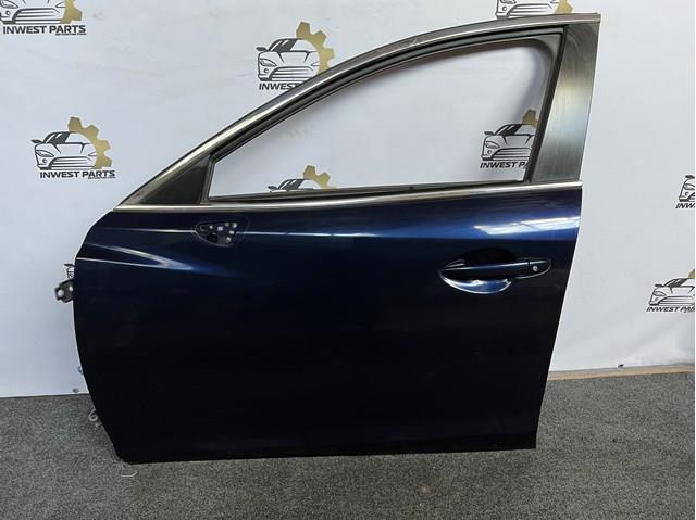 Moldura de cristal de la puerta delantera izquierda GHP950650F Mazda