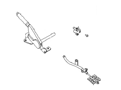 36010-4BA0C Nissan palanca freno mano