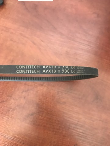Correa de transmisión trapezoidal Continental/Siemens AVX10X730 precio, desde 7,85 EUR